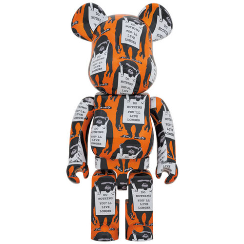 Medicom Toy Banksy: BE@RBRICK Monkey Sign 1000% Figure Medicom Toy Banksy: BE@RBRICK Monkey Sign 1000% Figure