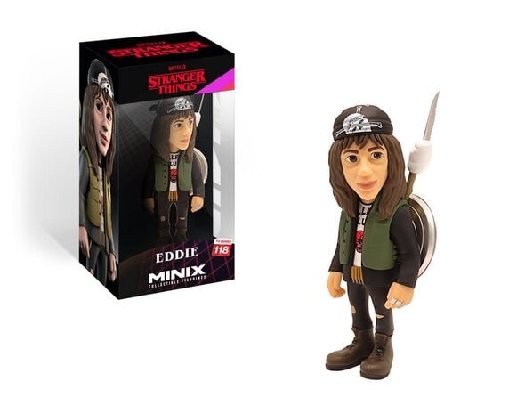 Minix Stranger Things: Wave 3 - Eddie 5 inch PVC Figure Minix Stranger Things: Wave 3 - Eddie 5 inch PVC Figure