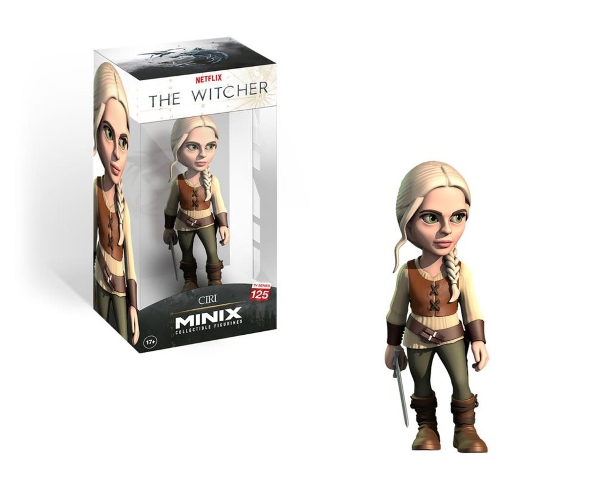Minix The Witcher: Wave 4 - Season 3 Ciri 5 inch PVC Figure Minix The Witcher: Wave 4 - Season 3 Ciri 5 inch PVC Figure