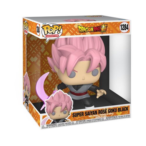 FUNKO Pop! Jumbo: Dragon Ball Super - Super Saiyan Rose Goku Black with Translucent Scythe FUNKO Pop! Jumbo: Dragon Ball Super - Super Saiyan Rose Goku Black with Translucent Scythe