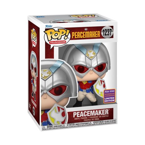 Funko Pop! DC: Peacemaker - Peacemaker with Shield Funko Pop! DC: Peacemaker - Peacemaker with Shield