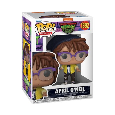 Funko Pop! Movies: TMNT Mutant Mayhem - April O'Neil Funko Pop! Movies: TMNT Mutant Mayhem - April O'Neil