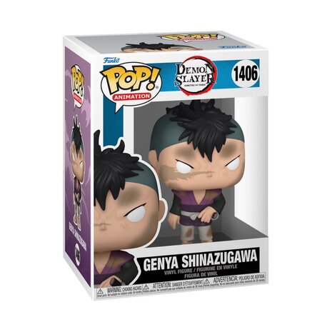 Funko Pop! Animation: Demon Slayer - Genya Shinazugawa Funko Pop! Animation: Demon Slayer - Genya Shinazugawa