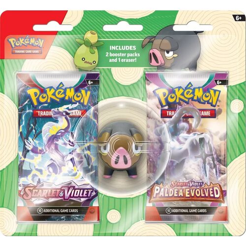 The Pokemon Company Pokémon: Back to School Eraser Blister 2023 The Pokemon Company Pokémon: Back to School Eraser Blister 2023