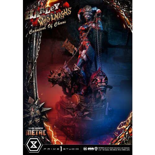 Prime 1 Studio DC Comics: Dark Nights Metal - Harley Quinn Who Laughs 1:3 Scale Statue Prime 1 Studio DC Comics: Dark Nights Metal - Harley Quinn Who Laughs 1:3 Scale Statue