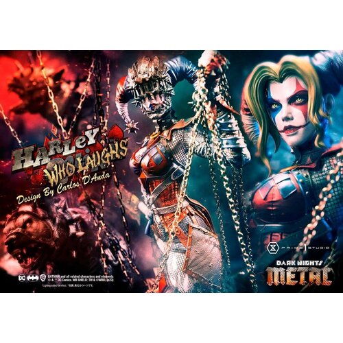 Prime 1 Studio DC Comics: Dark Nights Metal - Harley Quinn Who Laughs Deluxe Version 1:3 Scale Statue Prime 1 Studio DC Comics: Dark Nights Metal - Harley Quinn Who Laughs Deluxe Version 1:3 Scale Statue