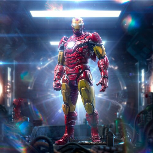 Iron Studios Marvel: Iron Man Unleashed Deluxe 1:10 Scale Statue Iron Studios Marvel: Iron Man Unleashed Deluxe 1:10 Scale Statue