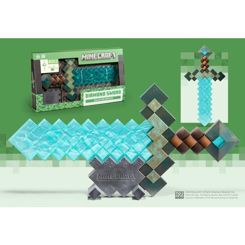 The Noble Collection Minecraft: Diamond Sword Collector Replica The Noble Collection Minecraft: Diamond Sword Collector Replica