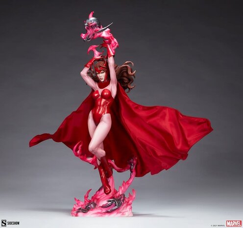 Sideshow Toys Marvel: Scarlet Witch Premium 1:4 Scale Statue Sideshow Toys Marvel: Scarlet Witch Premium 1:4 Scale Statue