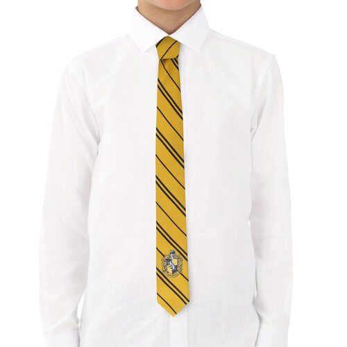 Cinereplicas Harry Potter: Hufflepuff Woven Kids Necktie Cinereplicas Harry Potter: Hufflepuff Woven Kids Necktie