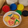 Cinereplicas DC Comics: Justice League - Set of 5 Logo Cookie Stamps Cinereplicas DC Comics: Justice League - Set of 5 Logo Cookie Stamps