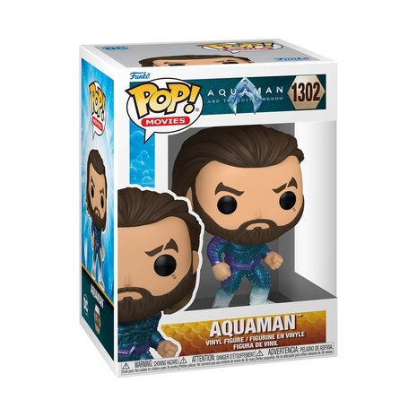 Funko Pop! Movies: Aquaman and the Lost Kingdom - Aquaman Stealth Suit Funko Pop! Movies: Aquaman and the Lost Kingdom - Aquaman Stealth Suit
