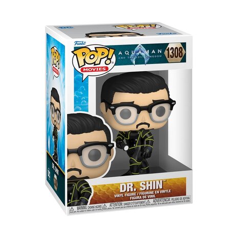 Funko Pop! Movies: Aquaman and the Lost Kingdom - Dr. Shin Funko Pop! Movies: Aquaman and the Lost Kingdom - Dr. Shin