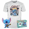 Funko Pop! & Tee: Lilo & Stitch - Flocked Ukelele Stitch T-Shirt Funko Pop! & Tee: Lilo & Stitch - Flocked Ukelele Stitch T-Shirt
