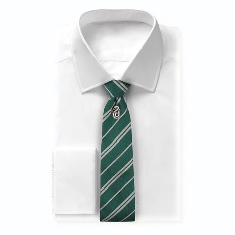 Cinereplicas Harry Potter: Deluxe Box Set Slytherin Necktie Cinereplicas Harry Potter: Deluxe Box Set Slytherin Necktie
