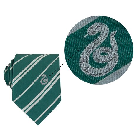 Cinereplicas Harry Potter: Deluxe Box Set Slytherin Necktie Cinereplicas Harry Potter: Deluxe Box Set Slytherin Necktie