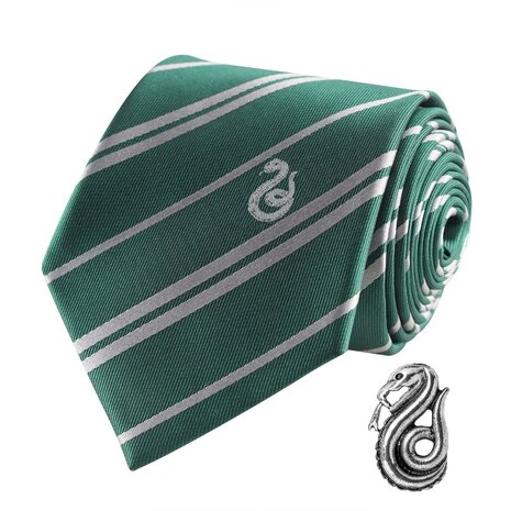 Cinereplicas Harry Potter: Deluxe Box Set Slytherin Necktie Cinereplicas Harry Potter: Deluxe Box Set Slytherin Necktie