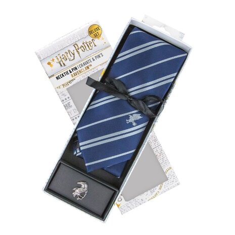 Cinereplicas Harry Potter: Deluxe Box Set Ravenclaw Necktie Cinereplicas Harry Potter: Deluxe Box Set Ravenclaw Necktie