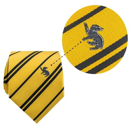 Cinereplicas Harry Potter: Deluxe Box Set Hufflepuff Necktie Cinereplicas Harry Potter: Deluxe Box Set Hufflepuff Necktie