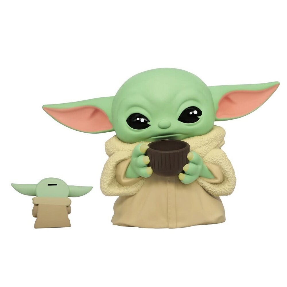 Monogram Star Wars: The Mandalorian - The Child with Cup Coin Bank Monogram Star Wars: The Mandalorian - The Child with Cup Coin Bank