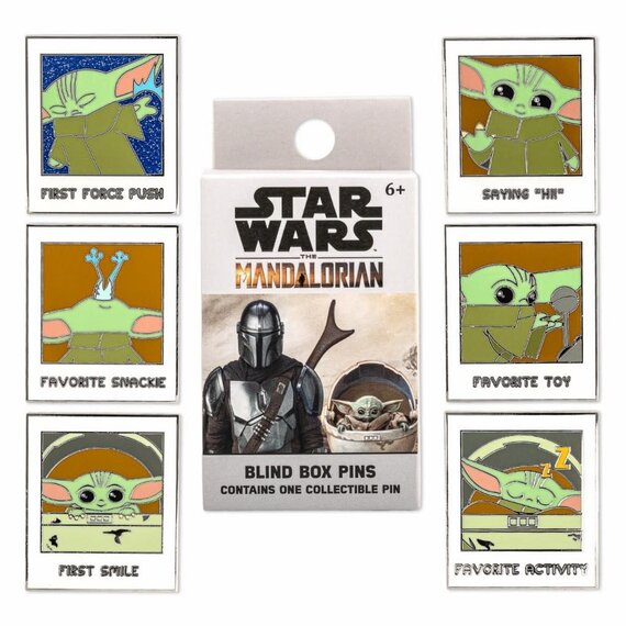 Pop! Pins: Star Wars the Mandalorian - The Child Polaroid Blind Box Enamel Pins (prijs per stuk)