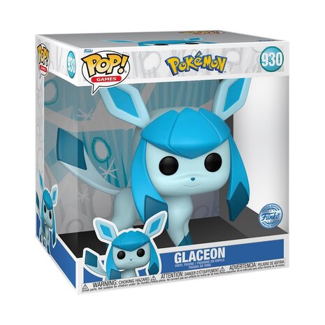 Funko Pop! Jumbo: Pokemon - Glaceon Funko Pop! Jumbo: Pokemon - Glaceon