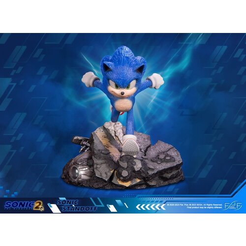 First 4 Figures Sonic the Hedgehog 2: Sonic Standoff Statue First 4 Figures Sonic the Hedgehog 2: Sonic Standoff Statue