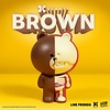Mighty Jaxx Line Friends: Brown XXRAY PLUS Statue Mighty Jaxx Line Friends: Brown XXRAY PLUS Statue