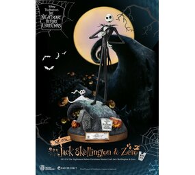 Beast Kingdom Disney: The Nightmare Before Christmas - Master Craft Jack Skellington & Zero Statue Beast Kingdom Disney: The Nightmare Before Christmas - Master Craft Jack Skellington & Zero Statue
