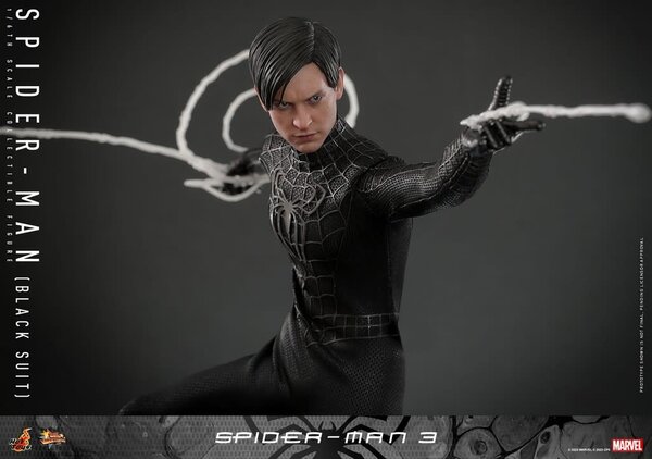 Marvel: Spider-Man 3 - Spider-Man Black Suit 1:6 Scale Figure Marvel: Spider-Man 3 - Spider-Man Black Suit 1:6 Scale Figure