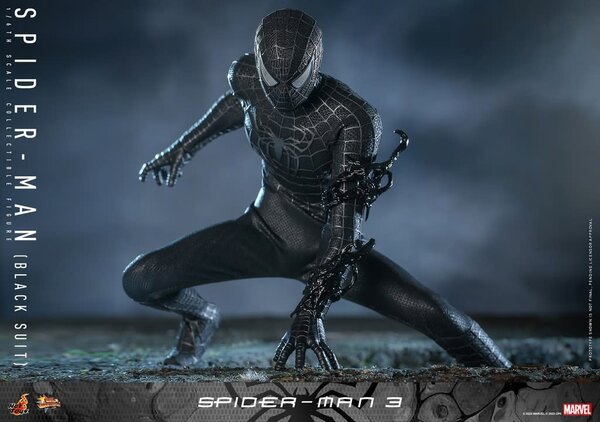 Marvel: Spider-Man 3 - Spider-Man Black Suit 1:6 Scale Figure Marvel: Spider-Man 3 - Spider-Man Black Suit 1:6 Scale Figure