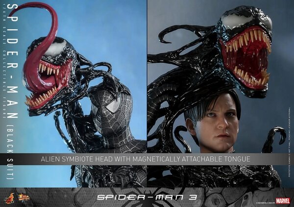 Marvel: Spider-Man 3 - Spider-Man Black Suit 1:6 Scale Figure Marvel: Spider-Man 3 - Spider-Man Black Suit 1:6 Scale Figure