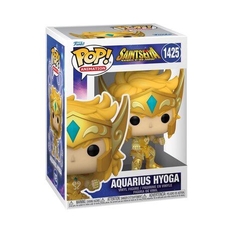 Funko Pop! Animation: Saint Seiya Knights of the Zodiac - Gold Aquarius Hyoga Funko Pop! Animation: Saint Seiya Knights of the Zodiac - Gold Aquarius Hyoga