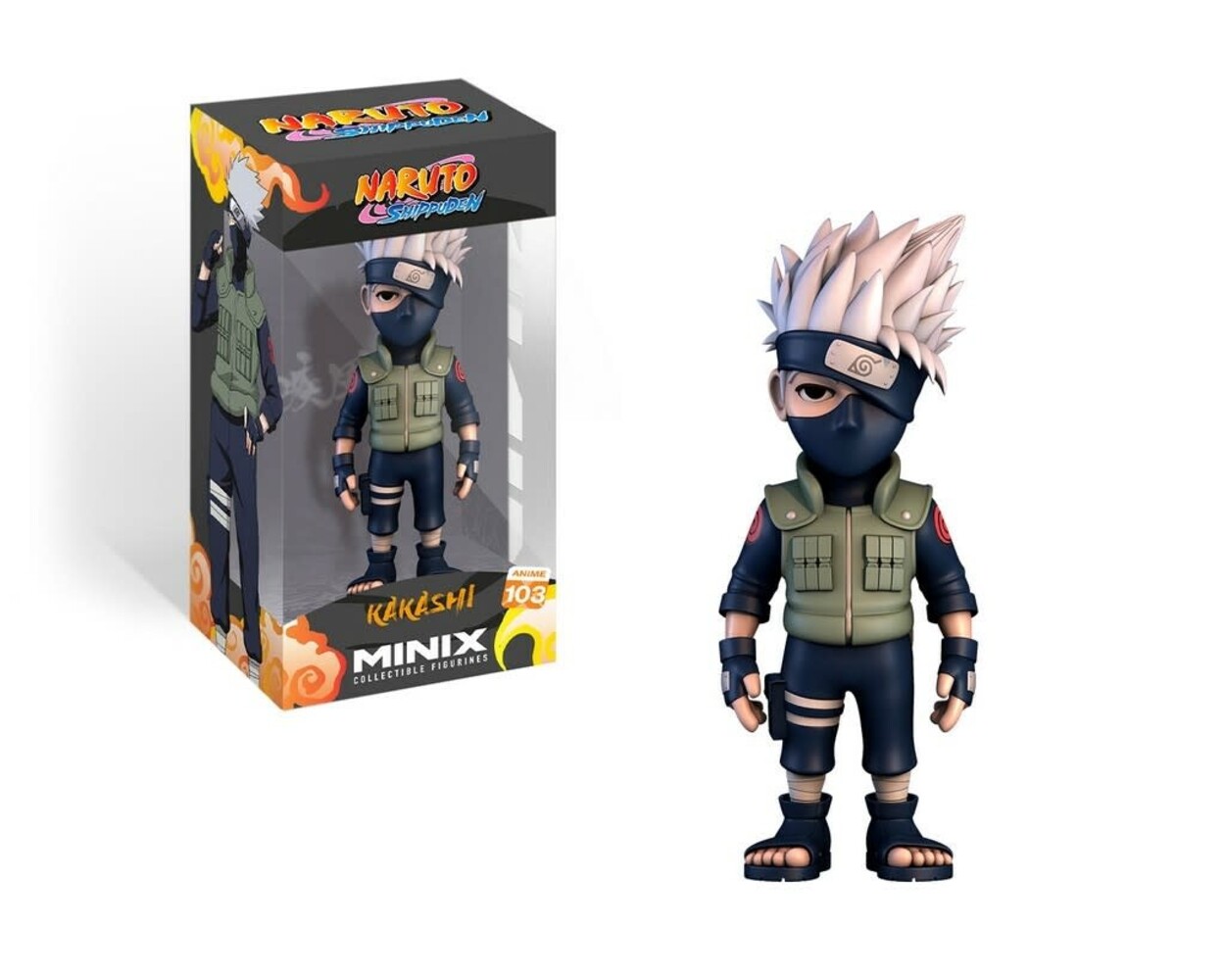 Minix Naruto Shippuden: Wave 4 - Kakashi Hatake 5 inch PVC Figure Minix Naruto Shippuden: Wave 4 - Kakashi Hatake 5 inch PVC Figure