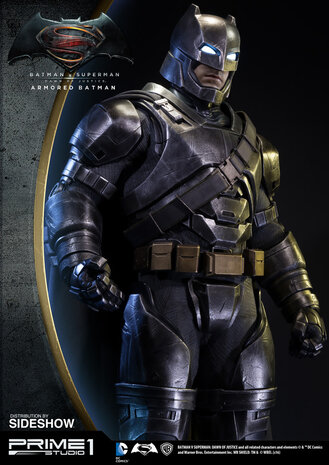 Prime 1 Studio DISPLAY MODEL: DC Comics: Armored Batman - 1:2 Scale Polystone Statue Prime 1 Studio DISPLAY MODEL: DC Comics: Armored Batman - 1:2 Scale Polystone Statue