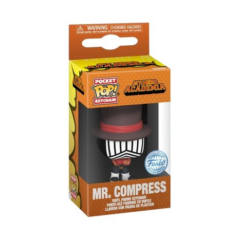 Funko Pocket Pop! Keychain: My Hero Academia - Mr. Compress Hideout Funko Pocket Pop! Keychain: My Hero Academia - Mr. Compress Hideout