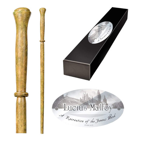 The Noble Collection Harry Potter: Lucius Malfoy's Wand (Character-Edition) The Noble Collection Harry Potter: Lucius Malfoy's Wand (Character-Edition)