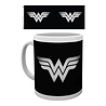 Hole In The Wall DC Comics: Wonder Woman Monotone Logo - Mug Hole In The Wall DC Comics: Wonder Woman Monotone Logo - Mug