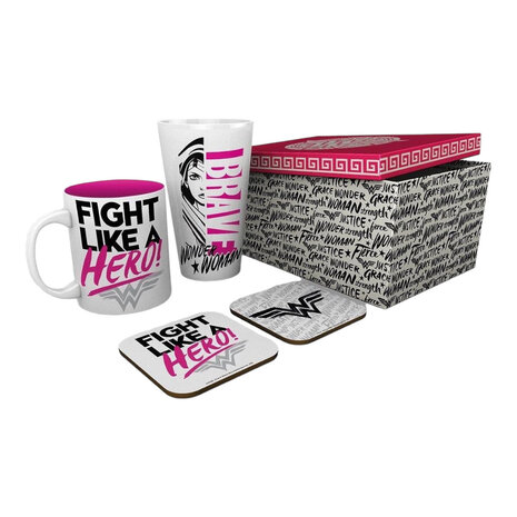 Hole In The Wall DC Comics: Wonder Woman Fight Like A Hero Gift Box Hole In The Wall DC Comics: Wonder Woman Fight Like A Hero Gift Box