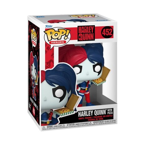 Funko Pop! Heroes: DC Comics - Harley Quinn with Pizza Funko Pop! Heroes: DC Comics - Harley Quinn with Pizza