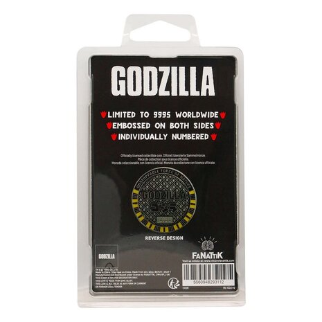 Godzilla: 70th Anniversary Limited Edition Coin Godzilla: 70th Anniversary Limited Edition Coin