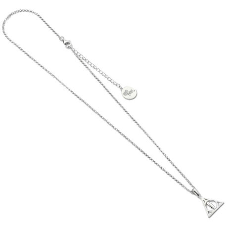 The Noble Collection Harry Potter: Sterling Silver Deathly Hallows Necklace The Noble Collection Harry Potter: Sterling Silver Deathly Hallows Necklace