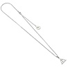 The Noble Collection Harry Potter: Sterling Silver Deathly Hallows Necklace The Noble Collection Harry Potter: Sterling Silver Deathly Hallows Necklace