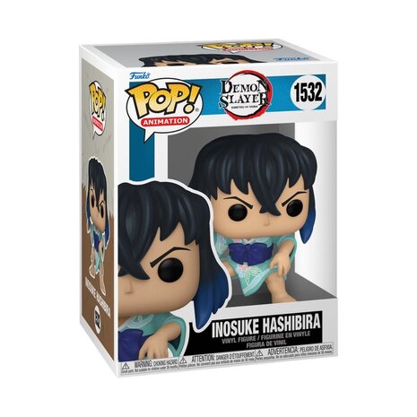Funko Pop! Animation: Demon Slayer - Inosuke Kimono Funko Pop! Animation: Demon Slayer - Inosuke Kimono