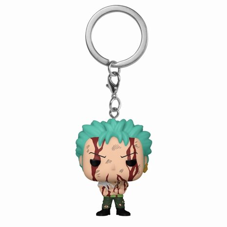 Funko Pocket Pop! Keychain: One Piece - Roronoa Zoro Nothing Happened Funko Pocket Pop! Keychain: One Piece - Roronoa Zoro Nothing Happened