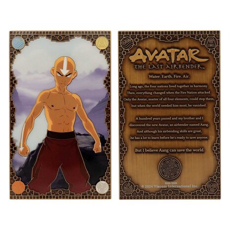Avatar: The Last Airbender - Aang Limited Edition Ingot Avatar: The Last Airbender - Aang Limited Edition Ingot
