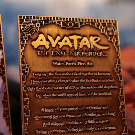 Avatar: The Last Airbender - Aang Limited Edition Ingot Avatar: The Last Airbender - Aang Limited Edition Ingot