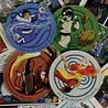 Avatar: The Last Airbender - Set of 4 Embossed Metal Coasters Avatar: The Last Airbender - Set of 4 Embossed Metal Coasters