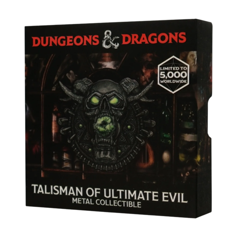 Dungeons and Dragons: Talisman of Ultimate Evil Limited Edition Medallion and Art Card Dungeons and Dragons: Talisman of Ultimate Evil Limited Edition Medallion and Art Card