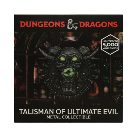 Dungeons and Dragons: Talisman of Ultimate Evil Limited Edition Medallion and Art Card Dungeons and Dragons: Talisman of Ultimate Evil Limited Edition Medallion and Art Card